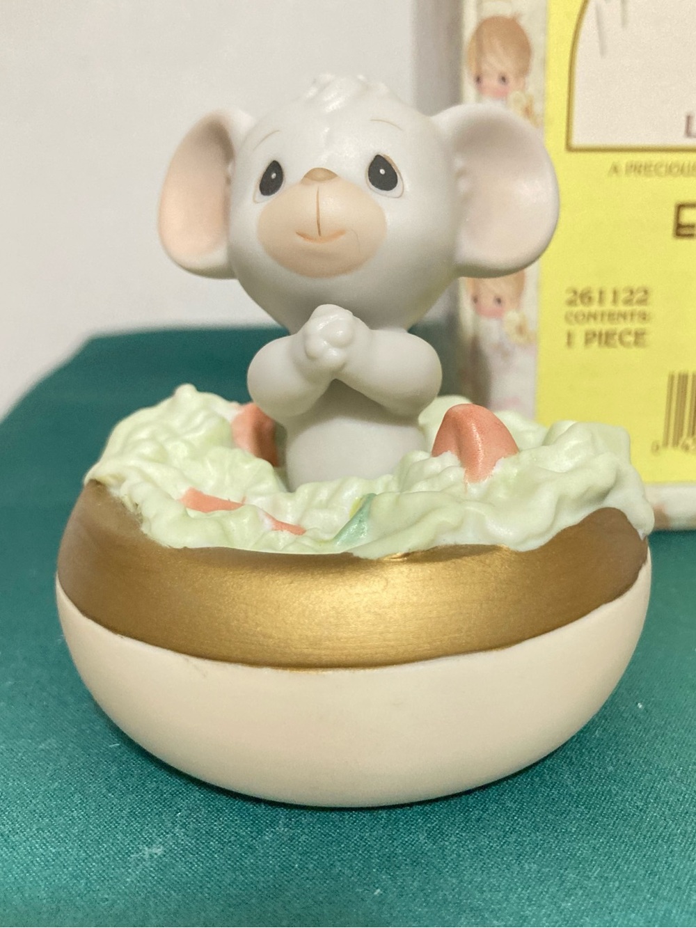 Vintage Enesco Precious Moments “Lettuce Pray” Figurine. New in box.